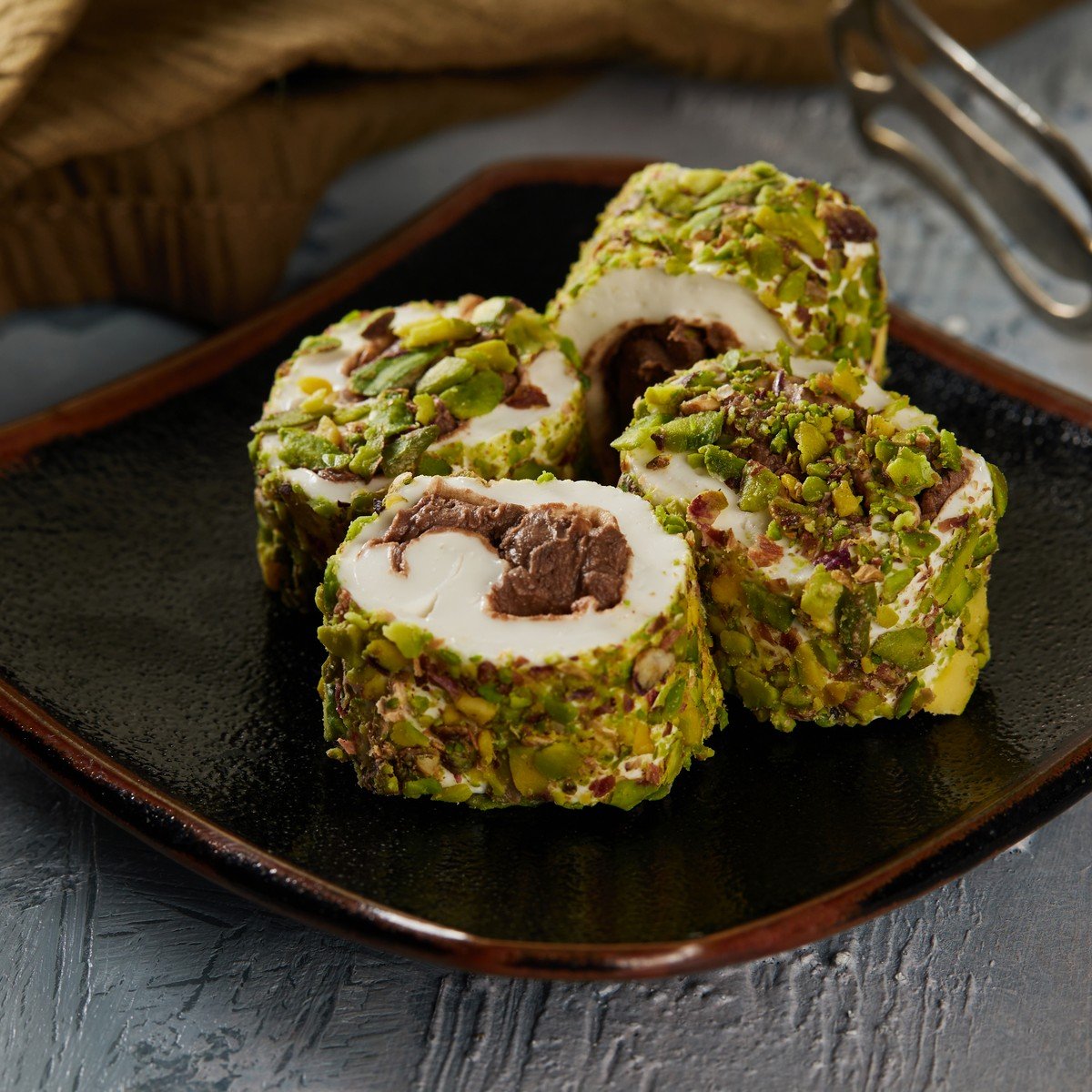 Chocolate Pistachio Turkish Delight
