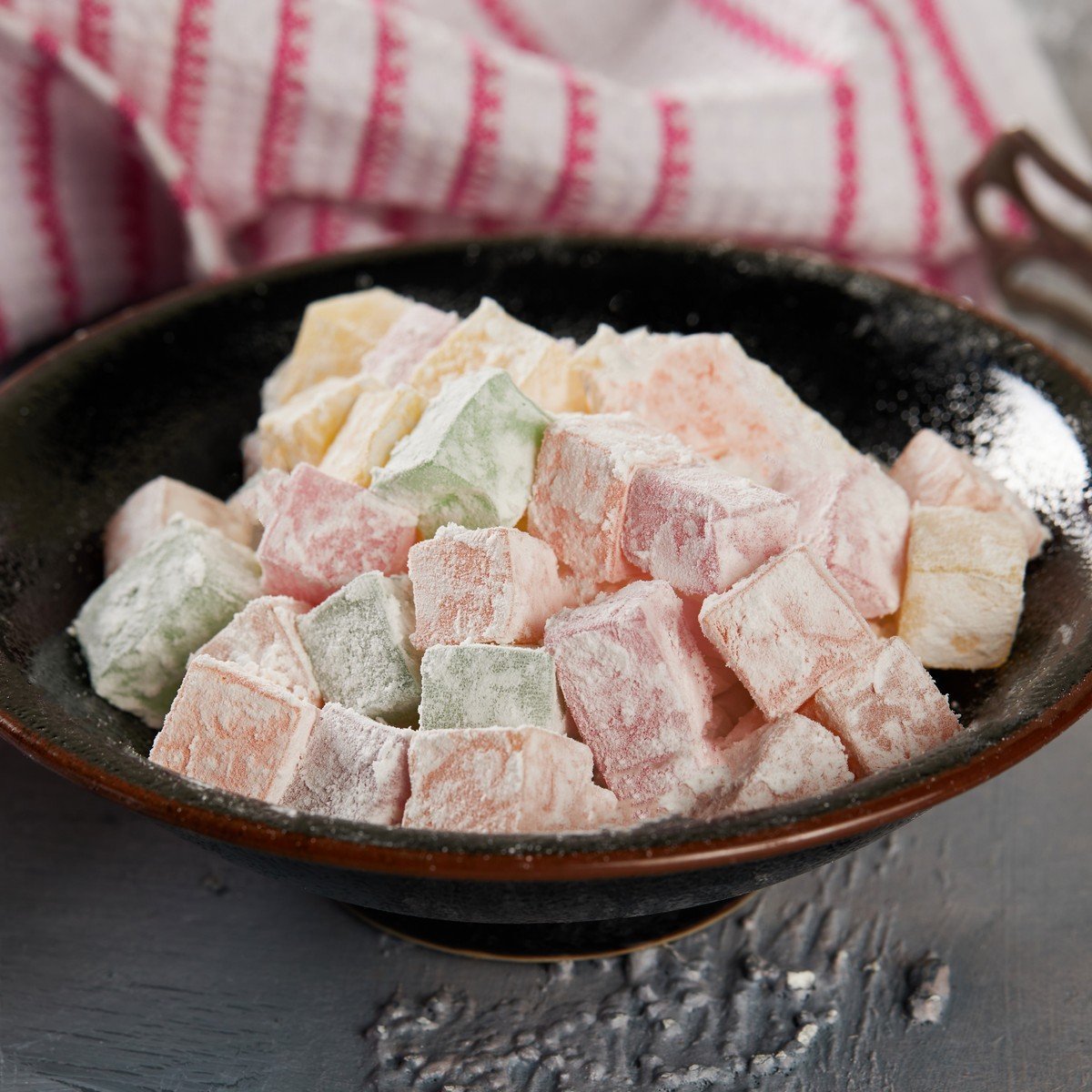 Fruit-Flavored Mini Turkish Delight