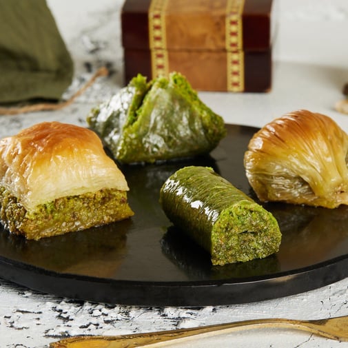 Pistachio Dream - 4 kinds of peanut baklava