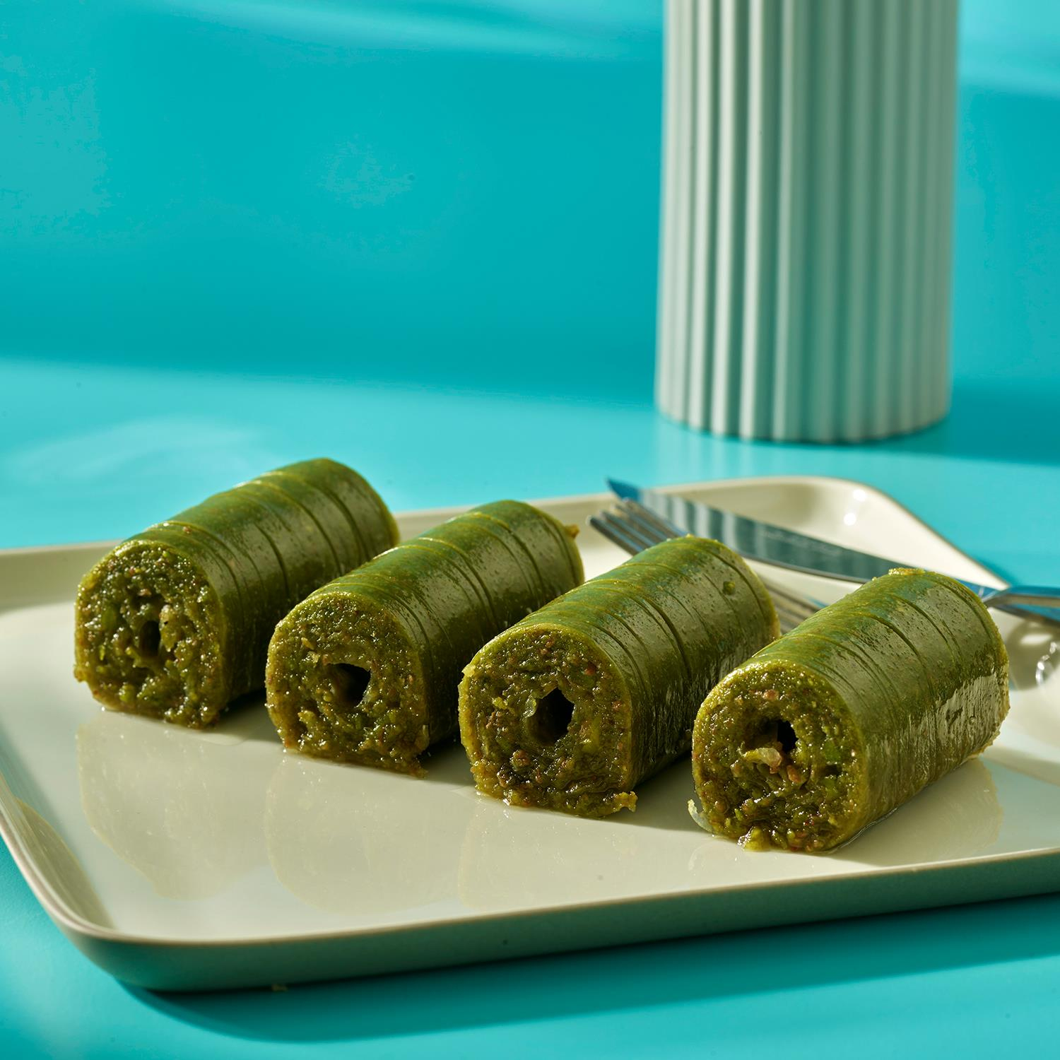 Pistachio Roll Piece