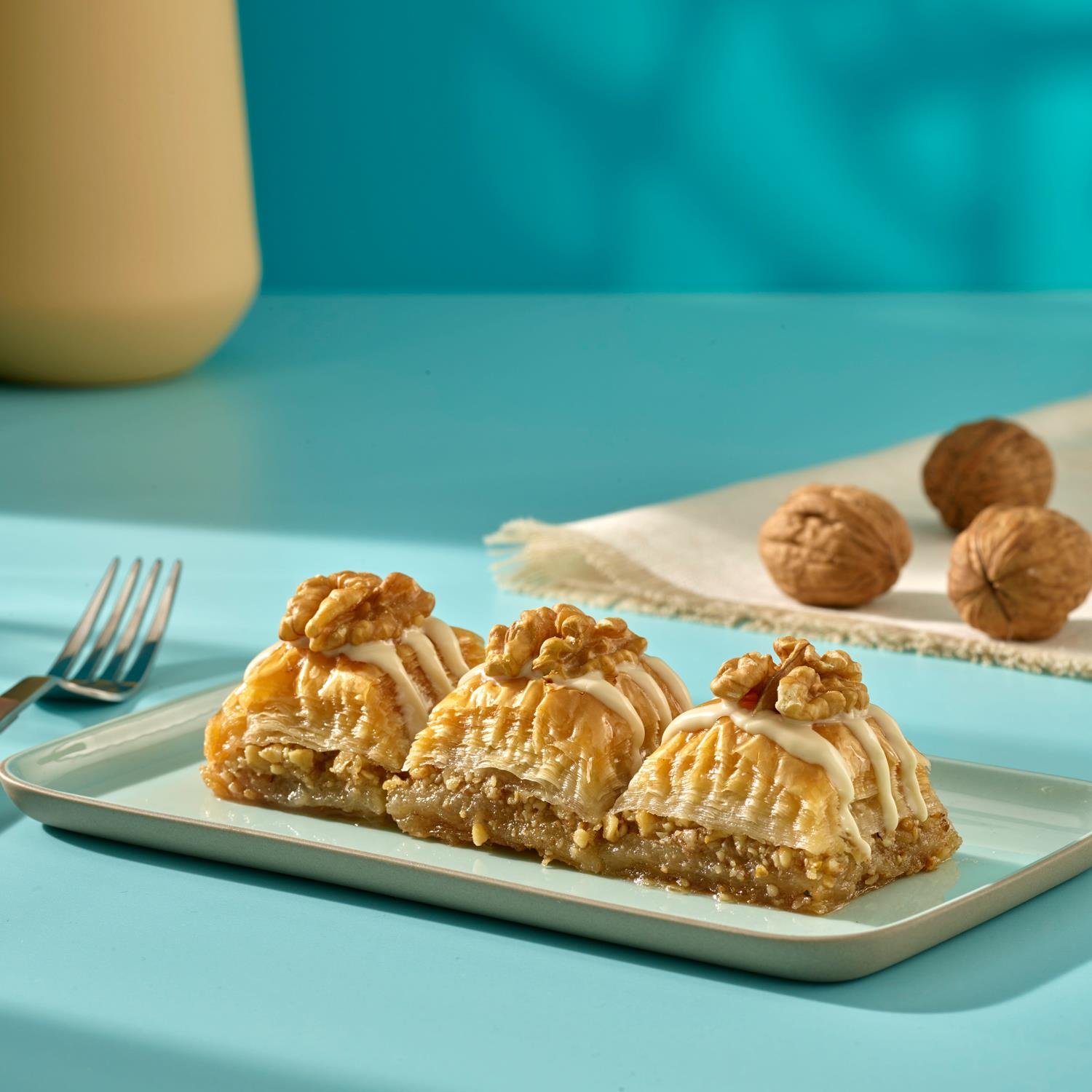 Walnut Square Baklava Piece